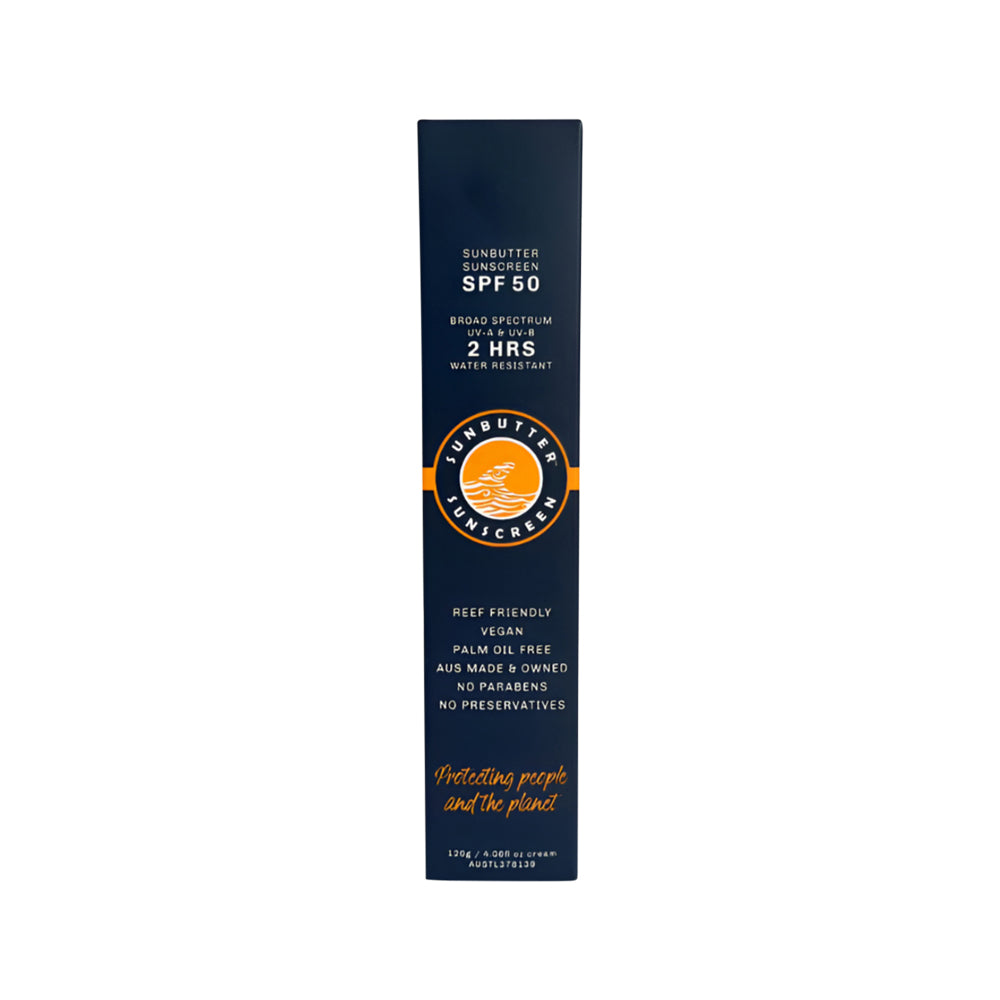 Sunbutter Skincare Sunscreen Spf50 Tube 120g