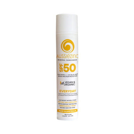 Aussiezinc Mineral Sunscreen Everyday Spf50 100g