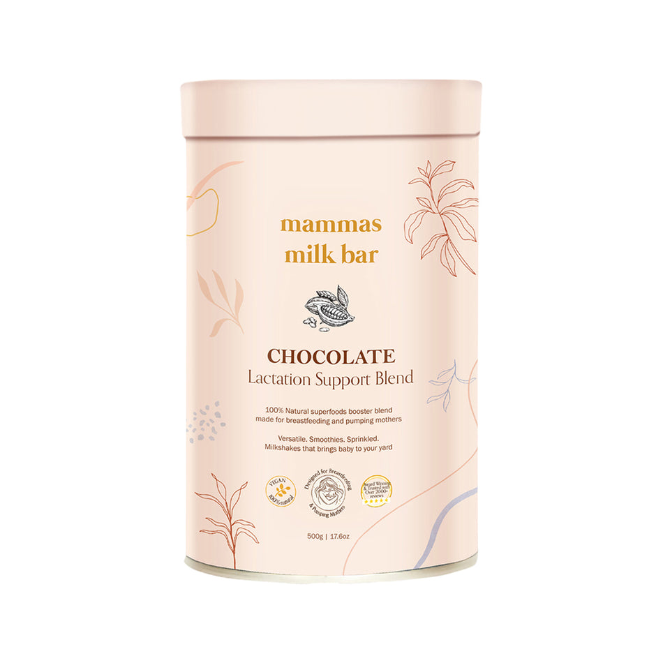 Mammas Milk Bar Chocolate Lactation Support Blend 500g