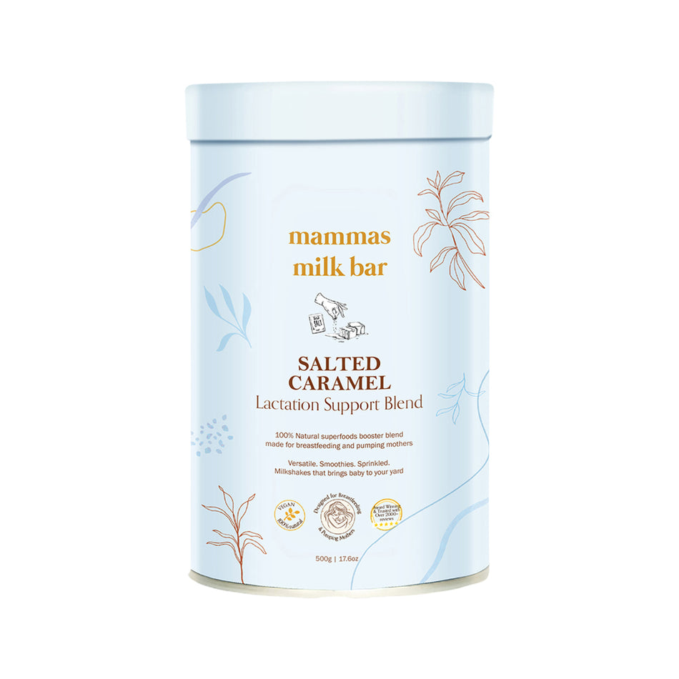 Mammas Milk Bar Salt Caramel Lactation Support Blend 500g