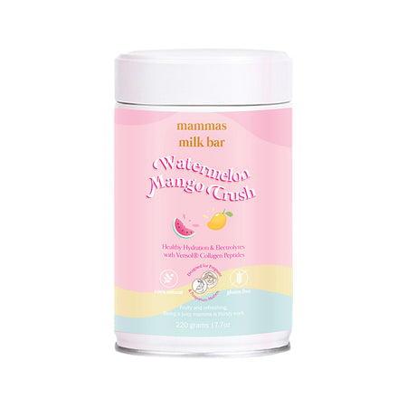 Mammas Milk Bar Watermelon Mango Crush Hydration & Electrolytes 220g