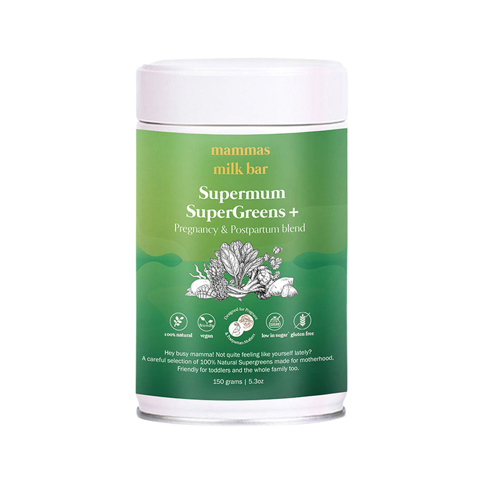 Mammas Milk Bar Supermum Supergreens+ Pregnancy & Postpartum Blend 150g