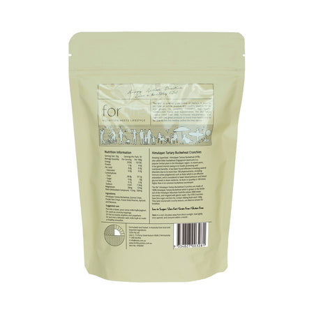 Forlife Nutrition Himalayan Tartary Buckwheat Crunchy Mix Peaches Apricots 350g