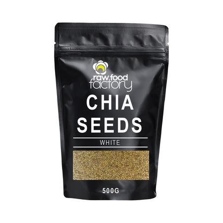 Raw Food Factory Chia Seeds White 500g