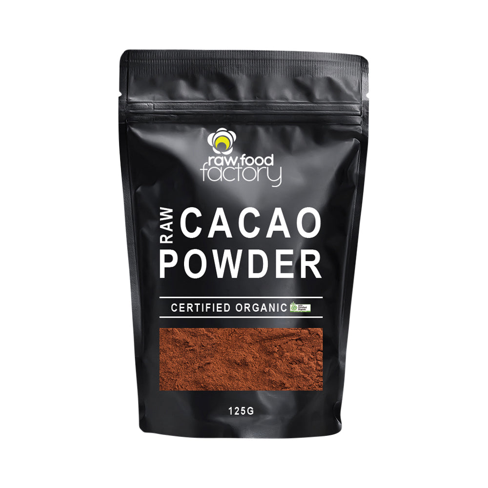Buy Raw Food Factory Organic Raw Cacao Powder 125g Online at ...