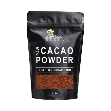 Raw Food Factory Organic Raw Cacao Powder 125g