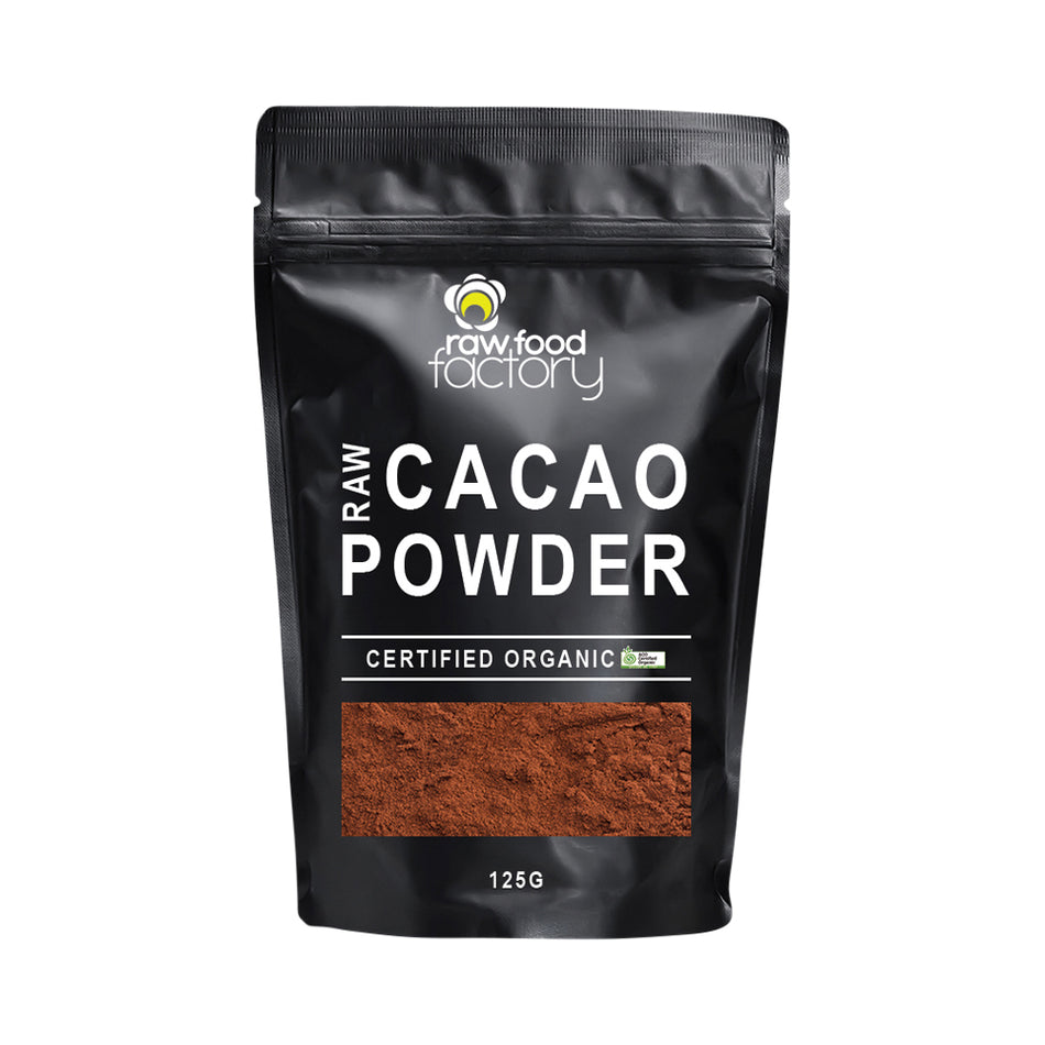 Raw Food Factory Organic Raw Cacao Powder 125g