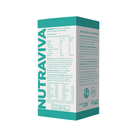 Nutraviva Collagen Hydrolysate Sachet 10g X 14 Pack