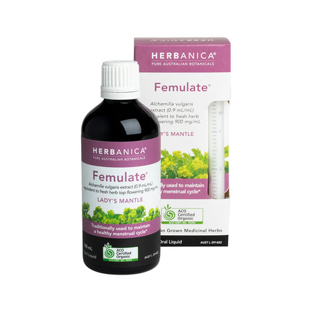 Herbanica Femulate Ladys Mantle Oral Liquid 100ml