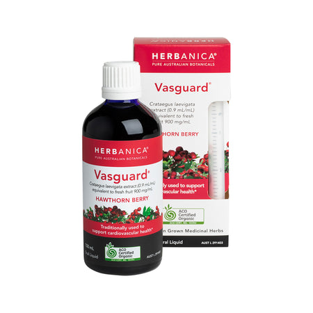 Herbanica Vasguard Hawthorn Berry Oral Liquid 100ml