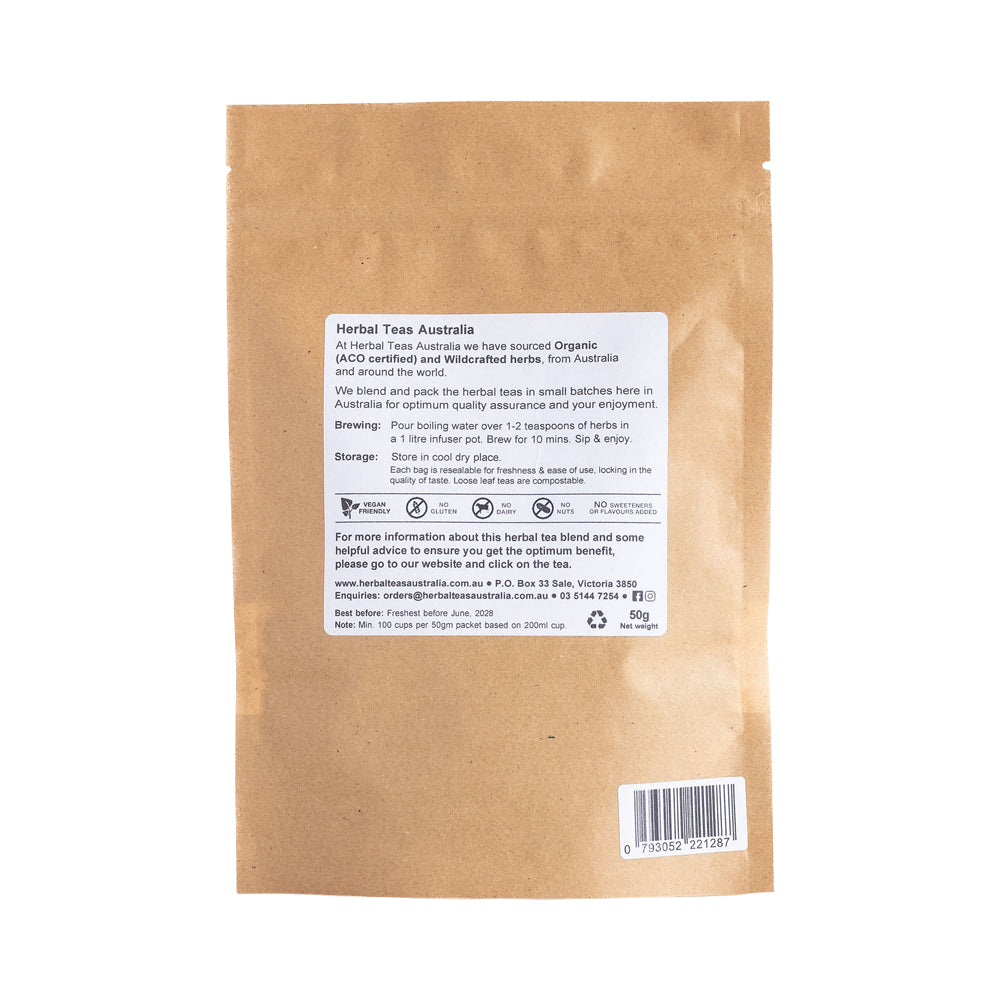 Herbal Teas Australia Blue Butterfly Pea Flowers 50g
