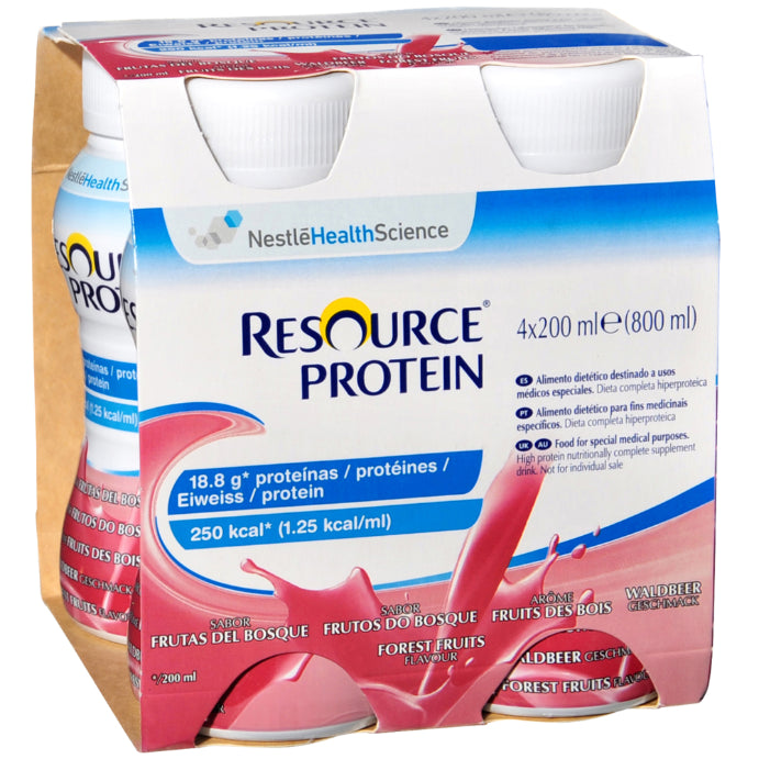 Resource Protein Forest Fruits Flavour 200ml x 24
