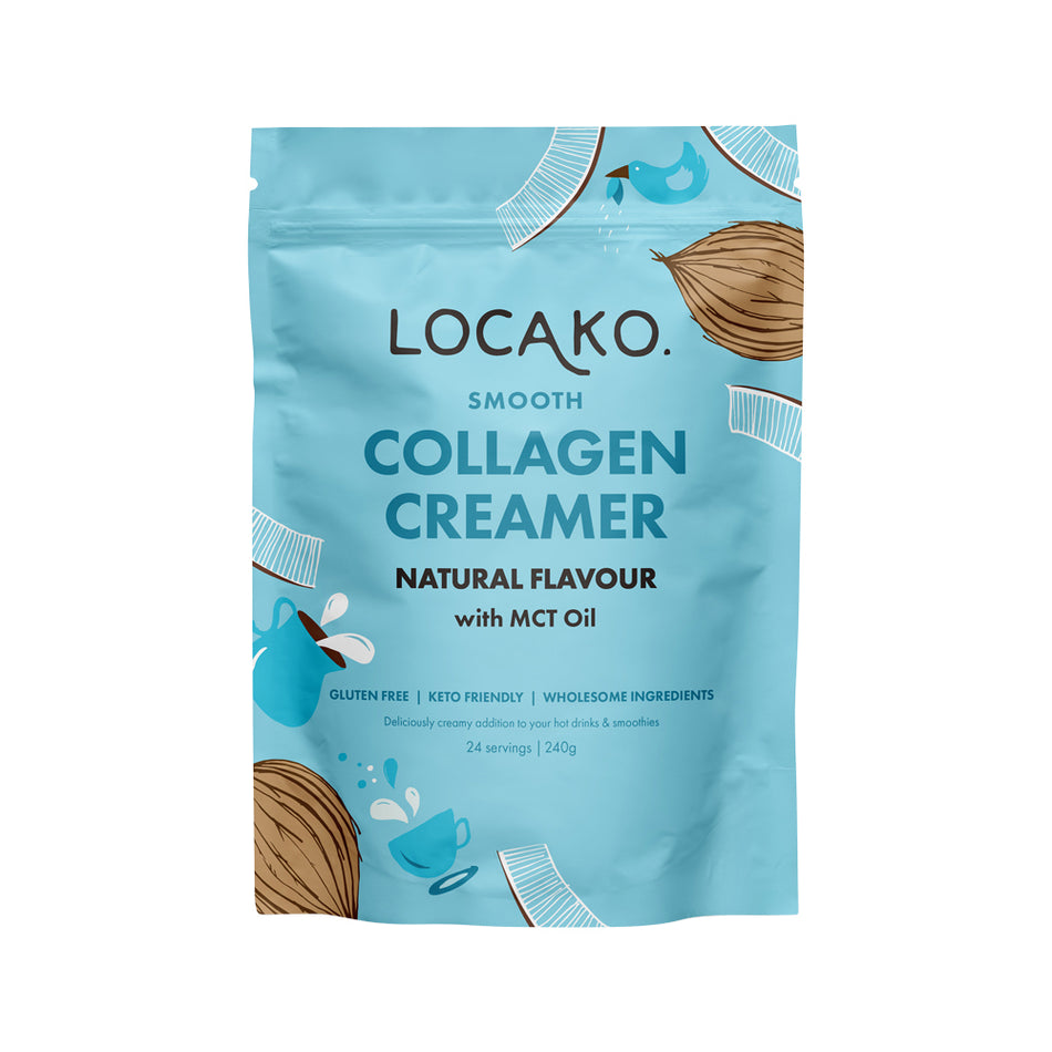 LOCAKO COLLAGEN CREAMER SMOOTH NATURAL 240G