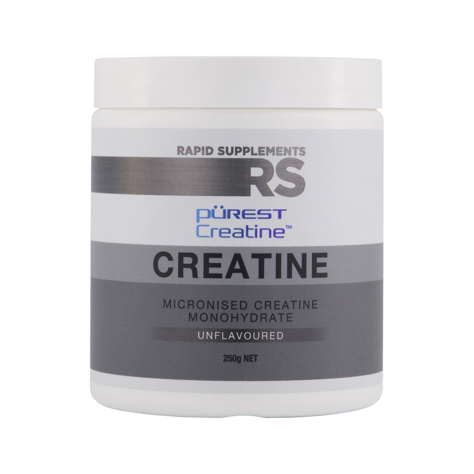 RAPID SUPPLEMENTS PUREST CREATINE UNFLAVOURED 250G