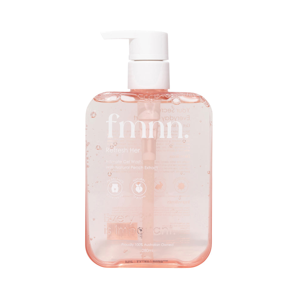 FMNN. REFRESH HER INTIMATE GEL WASH PEACH 280ML