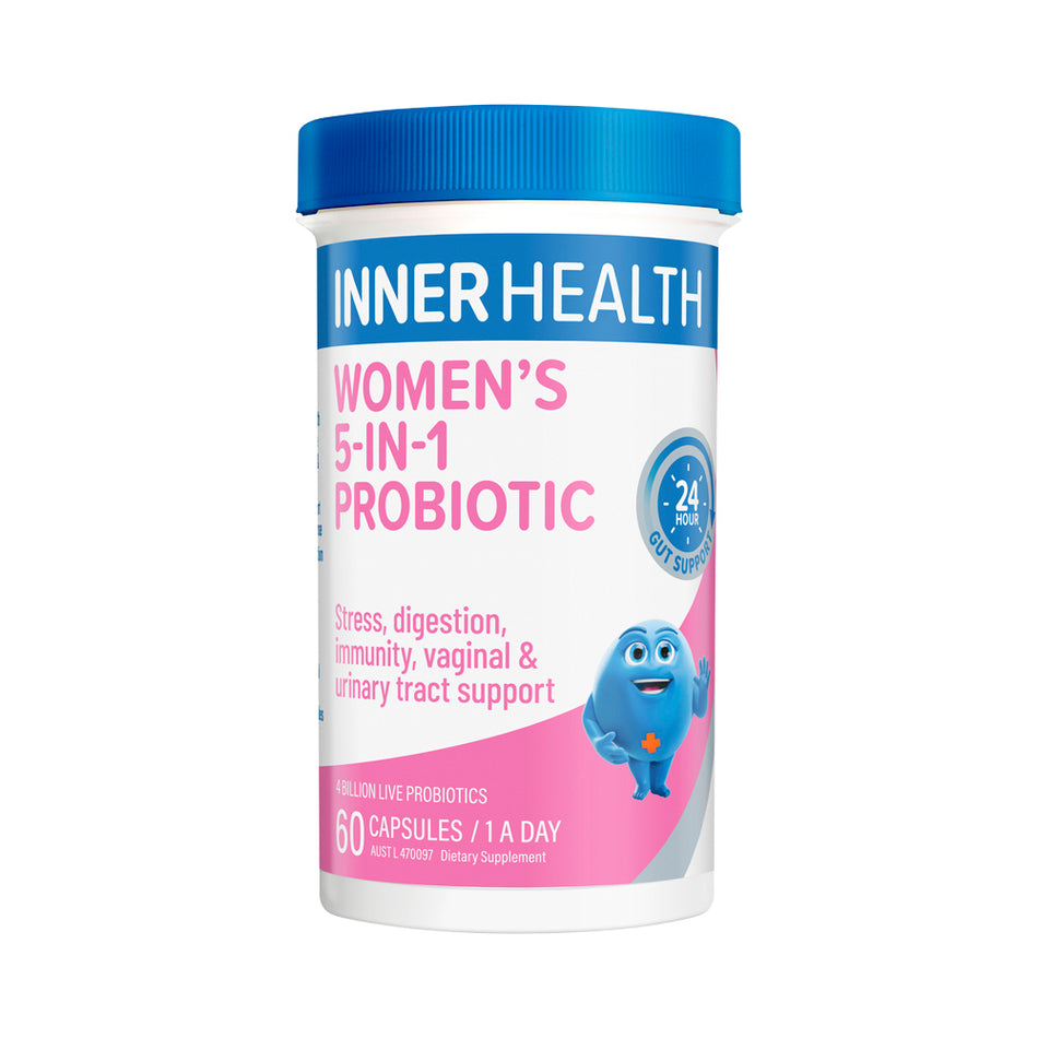 Inner Health Women's 5-in-1 Probiotic 60 Capsules