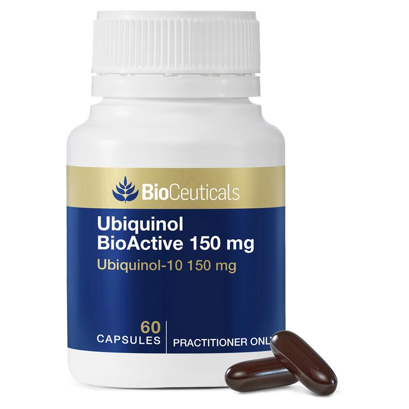 Bioceuticals Ubiquinol Bioactive 150mg 60 Capsules