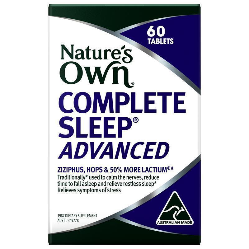 Nature's Own Complete Sleep Advanced for Stress Relief 60 Tablets