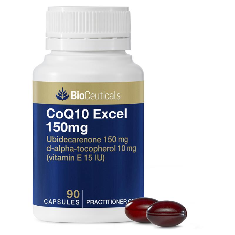 Bioceuticals COQ10 Excel 150mg 90 Capsules