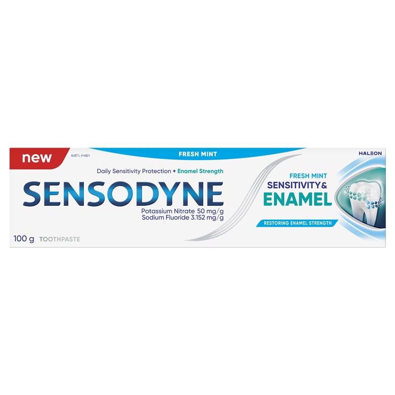 Sensodyne Sensitivity & Enamel Freshmint Toothpaste 100g