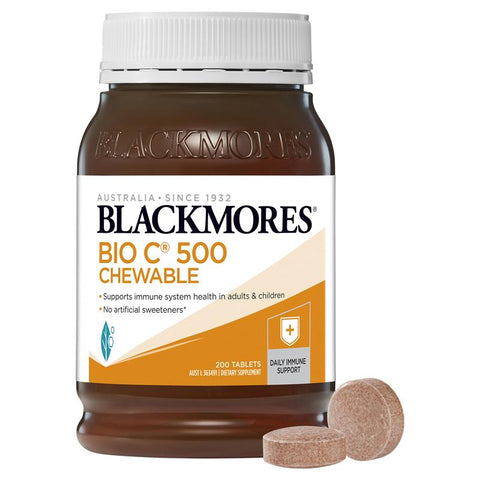 Blackmores Bio C Chewable 500mg 200 Tablets