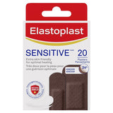 Elastoplast Sensitive Dark 20 Pack