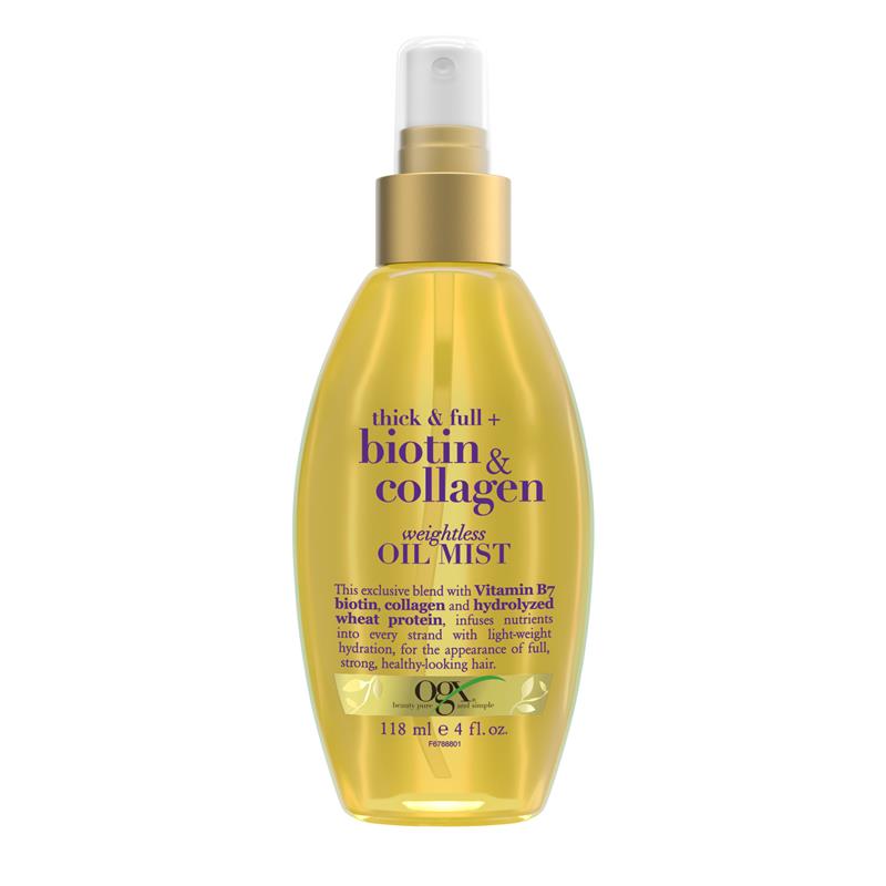 Ogx Biotin & Collagen Volumising Weightless Oil Mist 118mL
