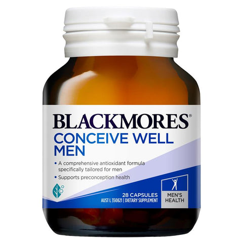 Blackmores Conceive Well Men 28 Capsules