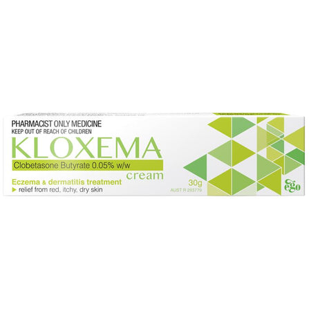Ego Kloxema Cream 30g - Clobetasone S3
