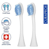 Curaprox Sensitive Duo Hydrosonic Toothbrush Heads 2PK