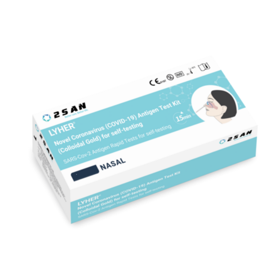 2san Lyher Covid-19 Antigen Self Test 1 Pack