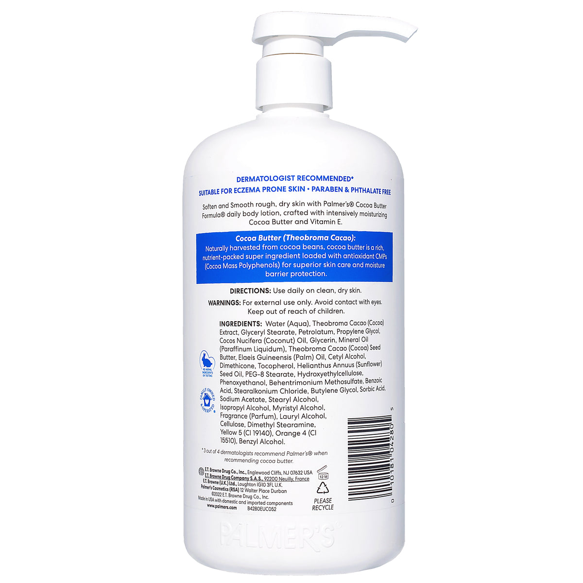 Palmers Cocoa Butter Ltn 1l