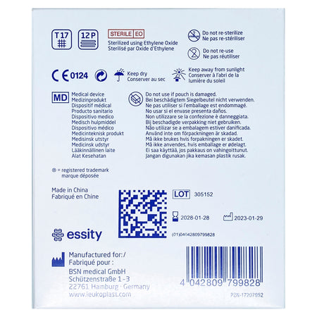 Leukoplast Compress Cotton Gauze 10 x 10cm 50 Pack