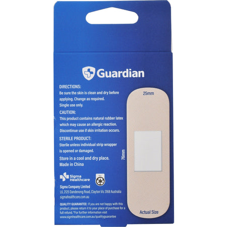 Guardian Plastic Strips 40pk 76mmx25mm