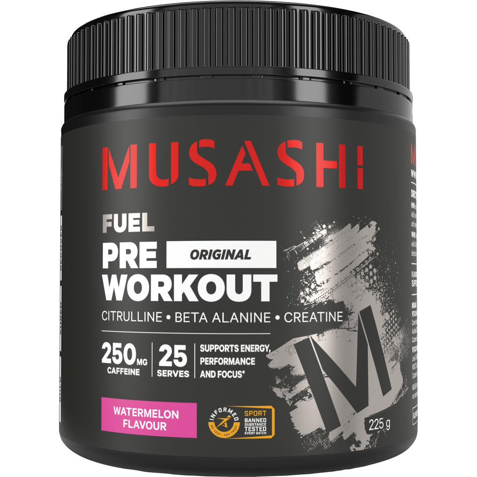 Musashi Pre Workout Watermelon 225g