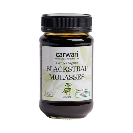 Carwari Organic Blackstrap Molasses 480g