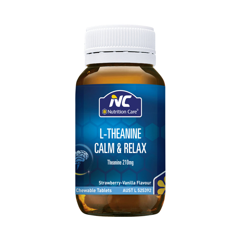 Nc by Nutrition Care L-theanine Calm & Relax Chewable 60t