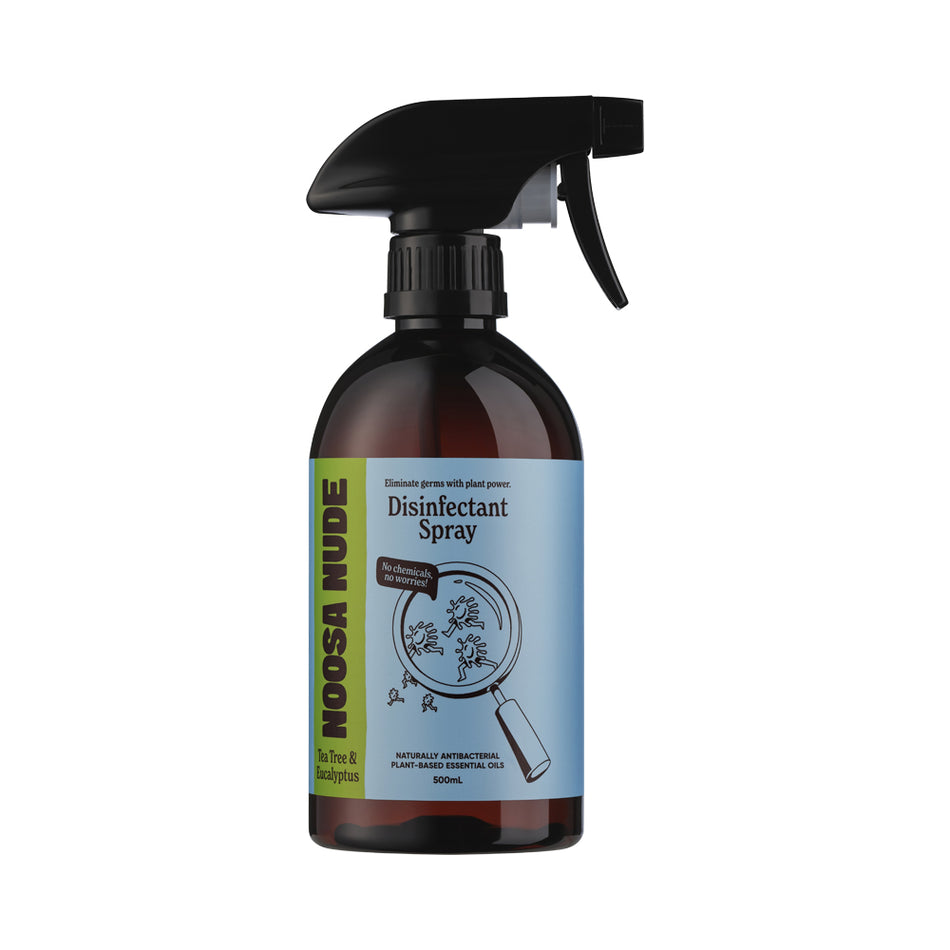 NOOSA NUDE DISINFECTANT SPRAY TEA TREE & EUCALYPTUS 500ML