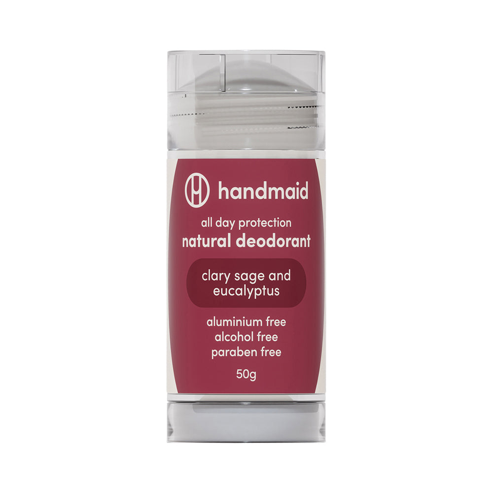 Handmaid Natural Deodorant Clary Sage and Eucalyptus 50g
