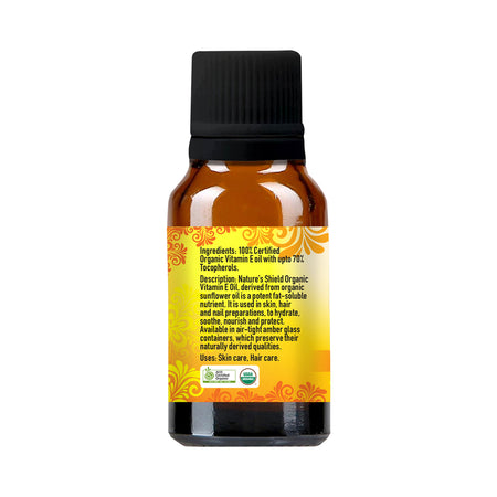 Natures Shield Organic Vitamin E Oil 25ML