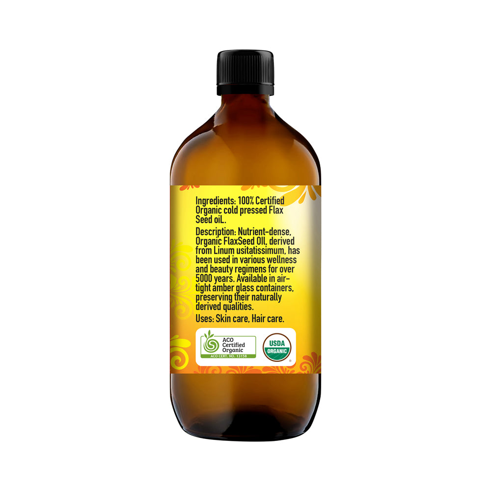 Natures Shield Organic Flax Seed Oil 200ML