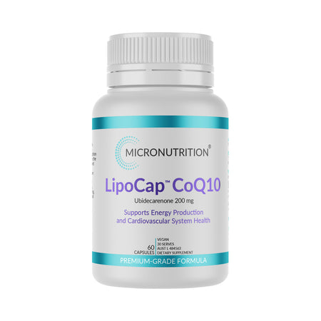 Micronutrition Lipocap Coq10 200mg 60VC