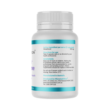 Micronutrition Lipocap Glutathione 300mg 60VC