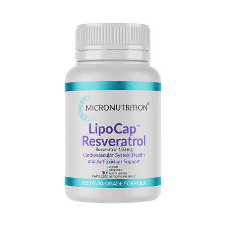 Micronutrition Lipocap Resveratrol 150mg 30VC