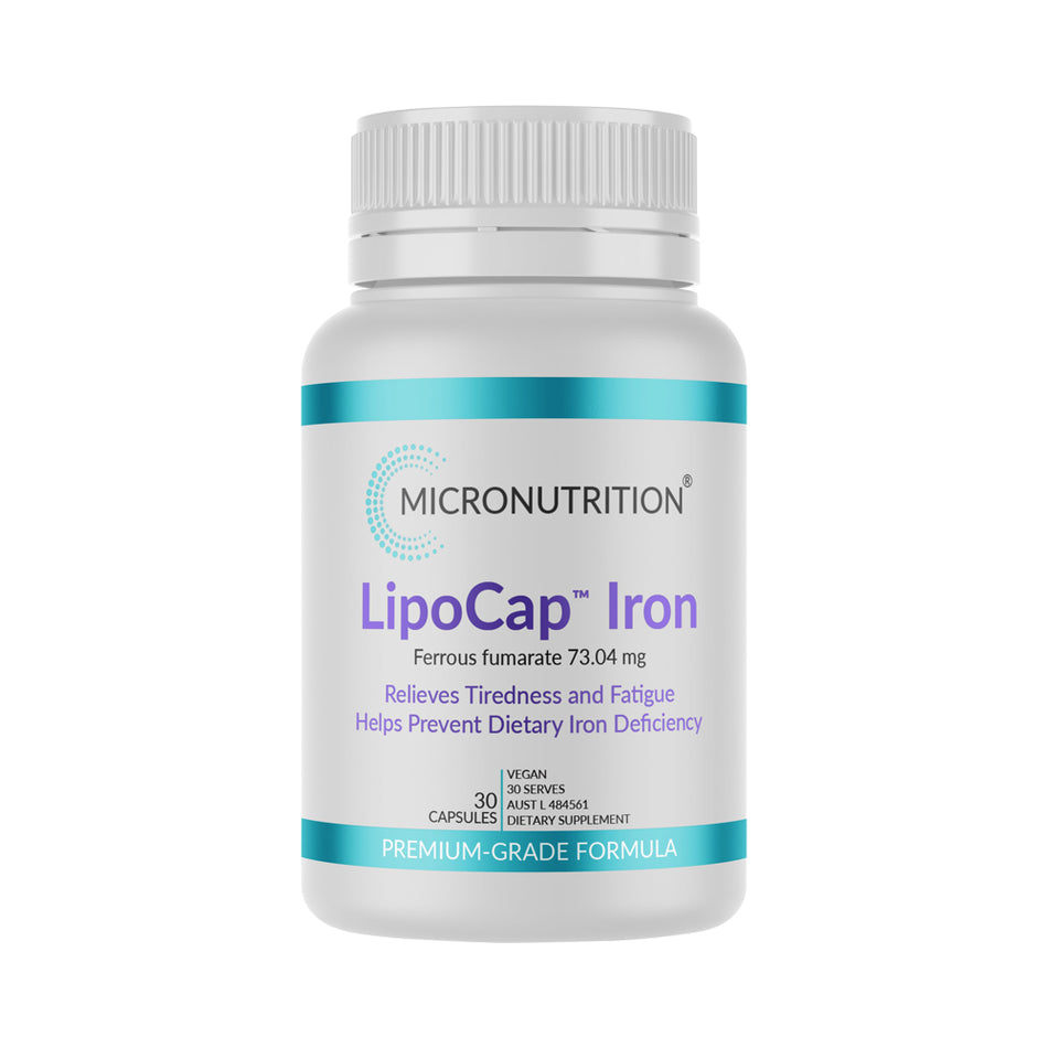 Micronutrition Lipocap Iron 73.04mg 30VC