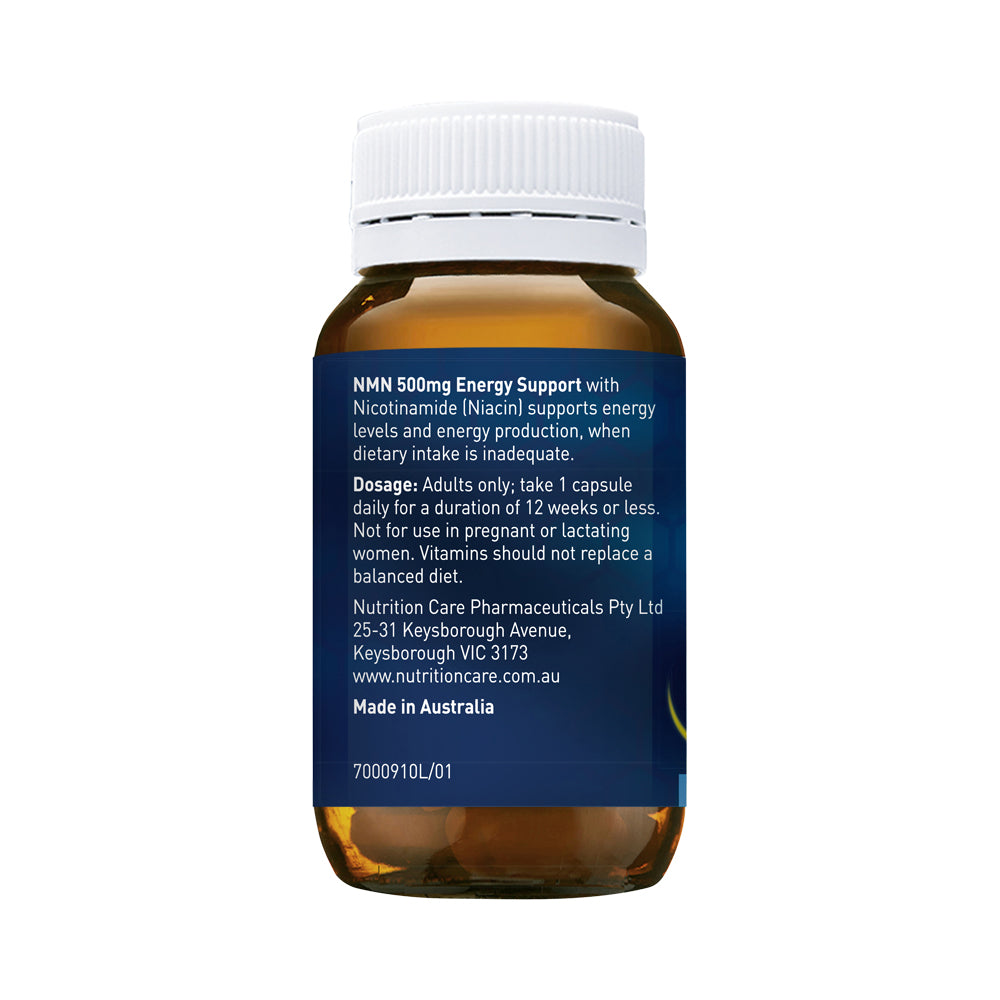 Nc by Nutrition Care Nmn 500mg Energy Support 30c