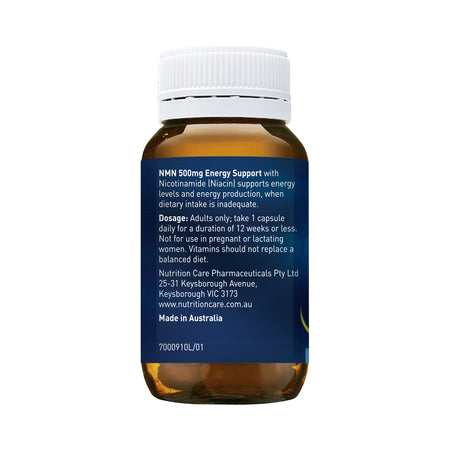 Nc by Nutrition Care Nmn 500mg Energy Support 30c
