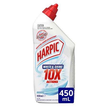 Harpic White & Shine Toilet Cleaner Fresh 450ml
