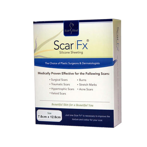 Scar Heal Scar Fx 7.5cm X 12.5cm Silicone Sheeting Self-adhering