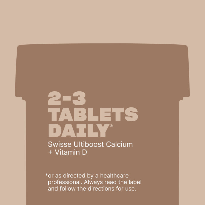 Swisse Ultiboost Calcium + Vitamin D 90 Tablets
